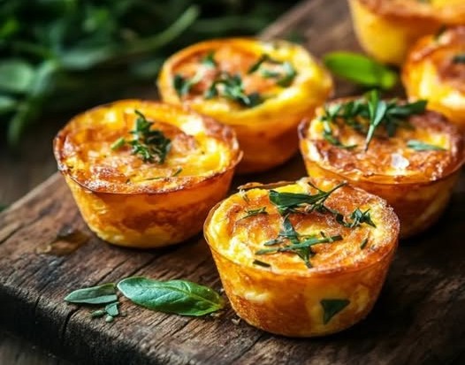 Omas kleine Omeletts aus der Heißluftfritteuse