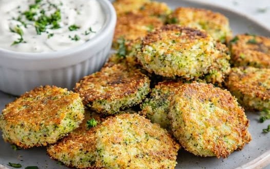 Omas köstliche Brokkoli-Taler aus dem Airfryer