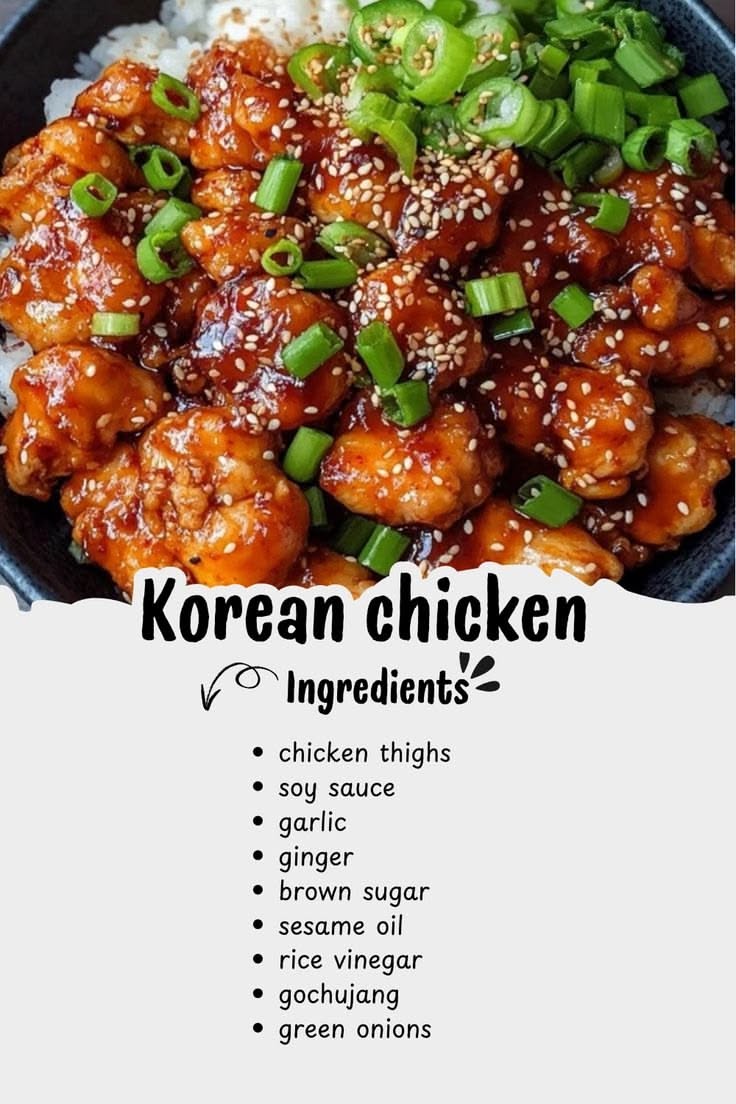 A close-up of a bowl filled with bite-sized fried chicken pieces coated in a glossy, reddish-brown glaze.